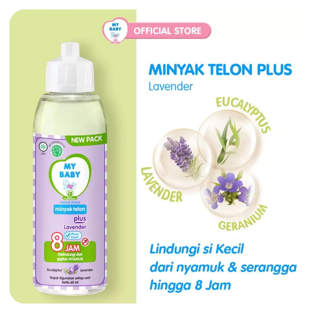 My Baby Minyak Telon Plus Eucalyptus & Lavender