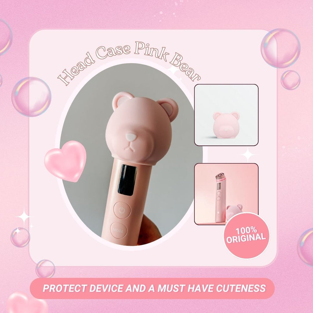 Medicube Booster Pro Pink Bear Head Case