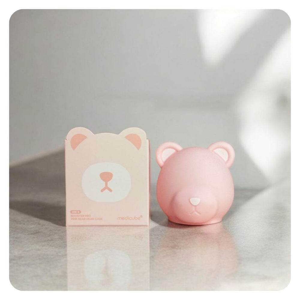 Medicube Booster Pro Pink Bear Head Case