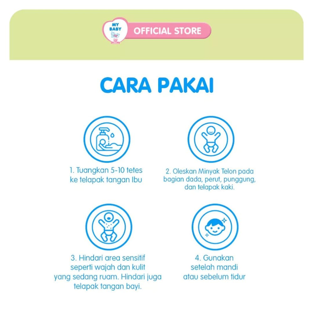 My Baby Minyak Telon Plus Eucalyptus & Lavender