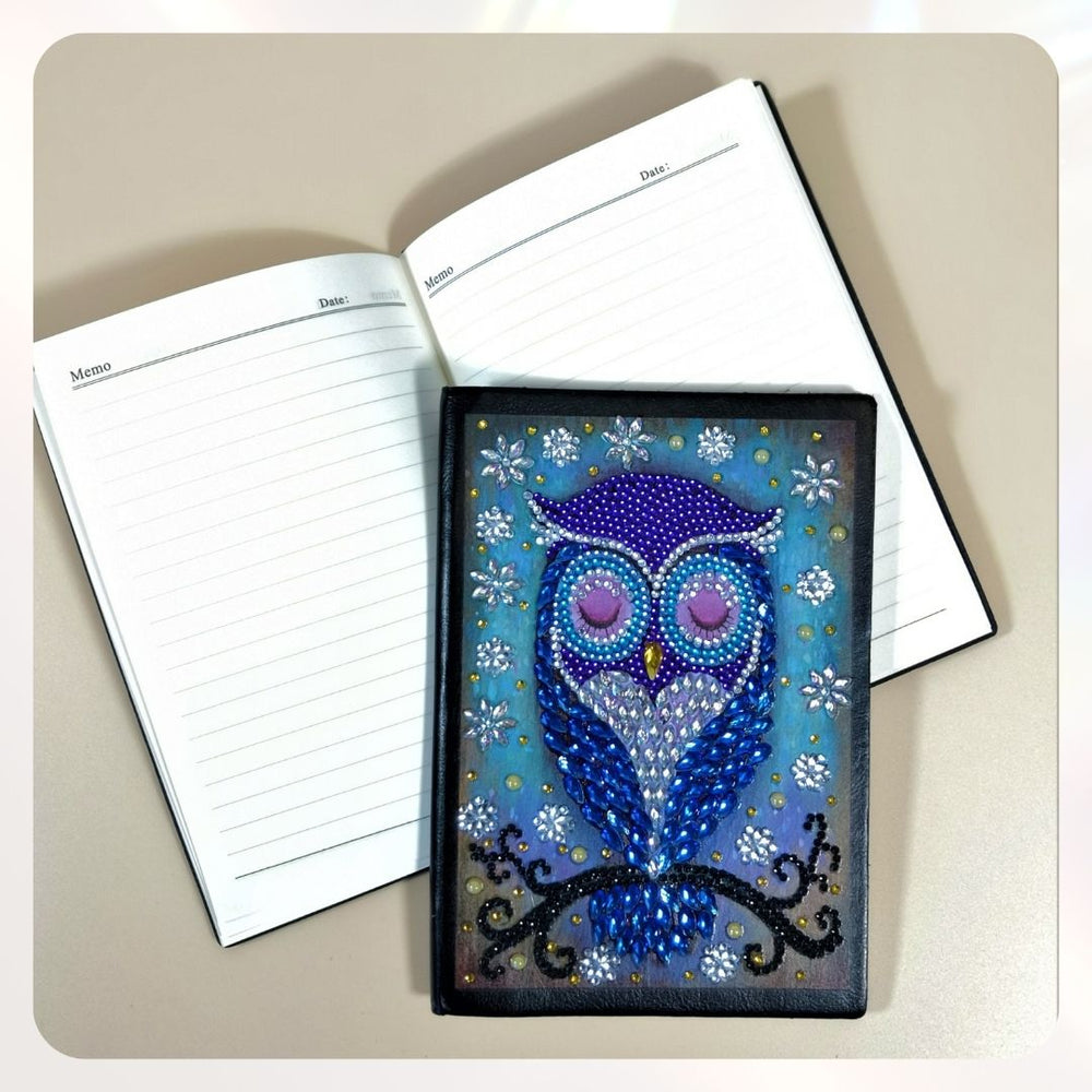 DIY A5 Journal Crystal Beads
