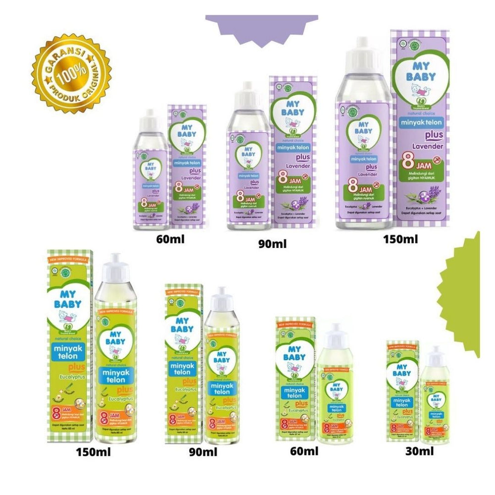 My Baby Minyak Telon Plus Eucalyptus & Lavender