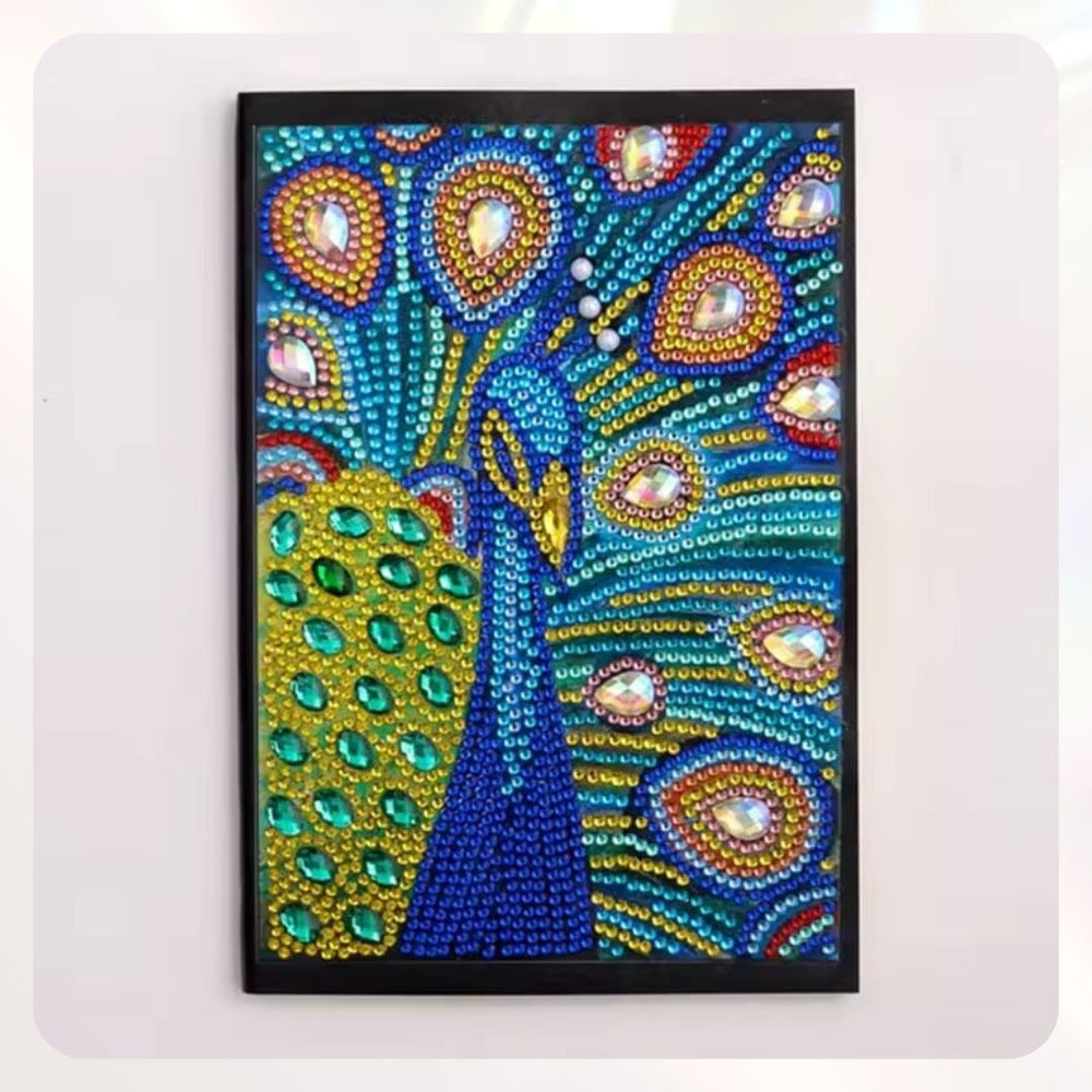 DIY A5 Journal Crystal Beads