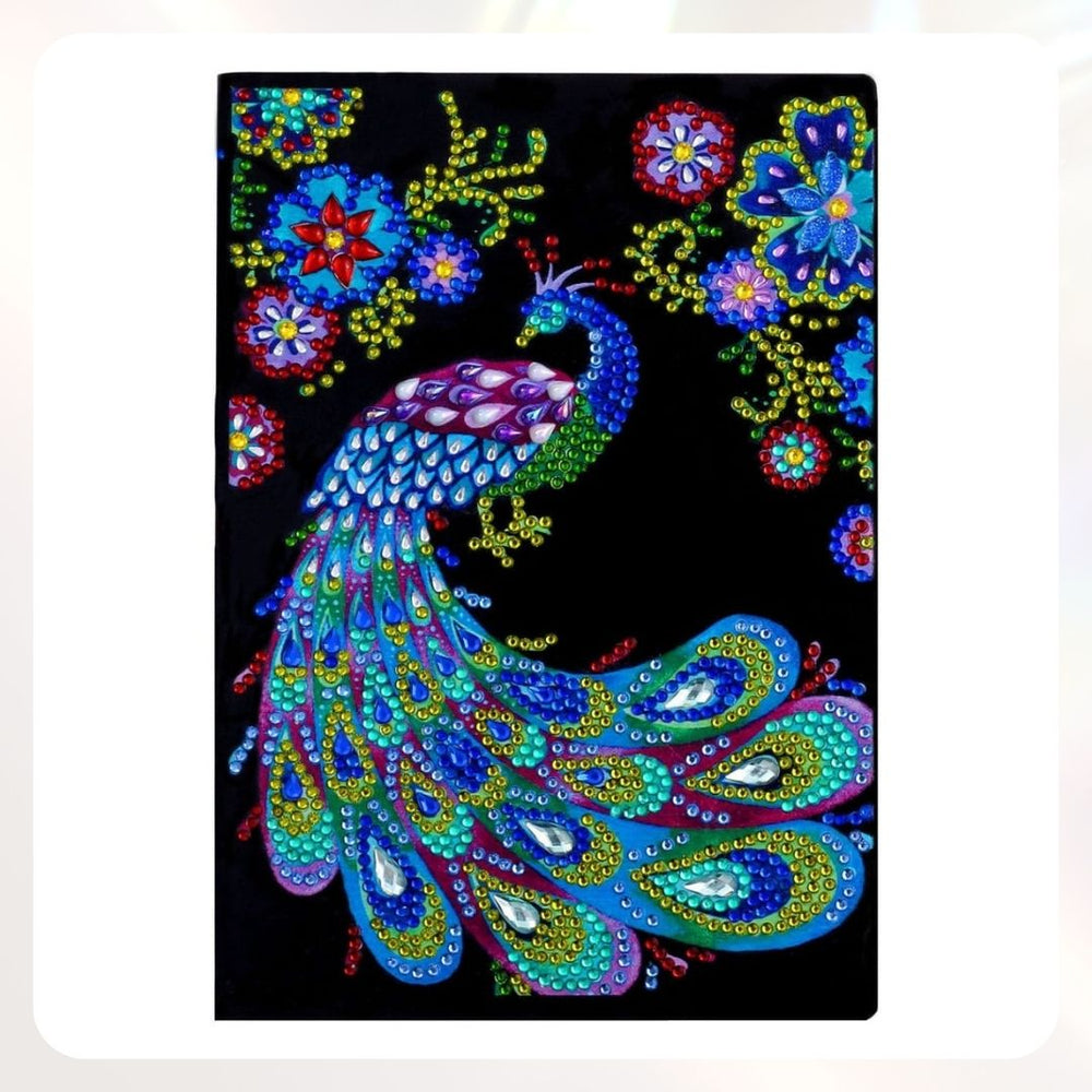 DIY A5 Journal Crystal Beads