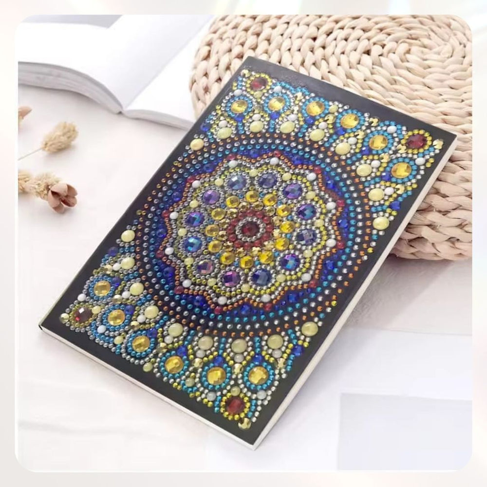 DIY A5 Journal Crystal Beads