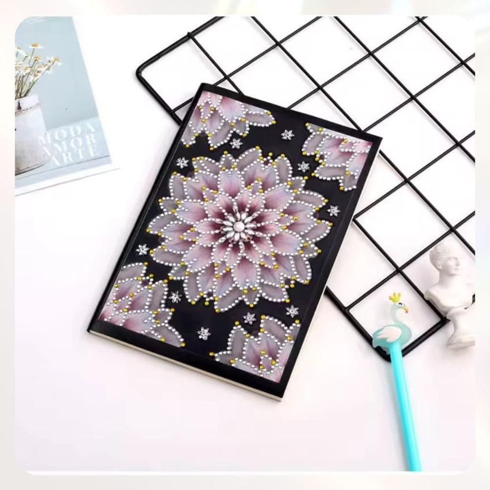 DIY A5 Journal Crystal Beads