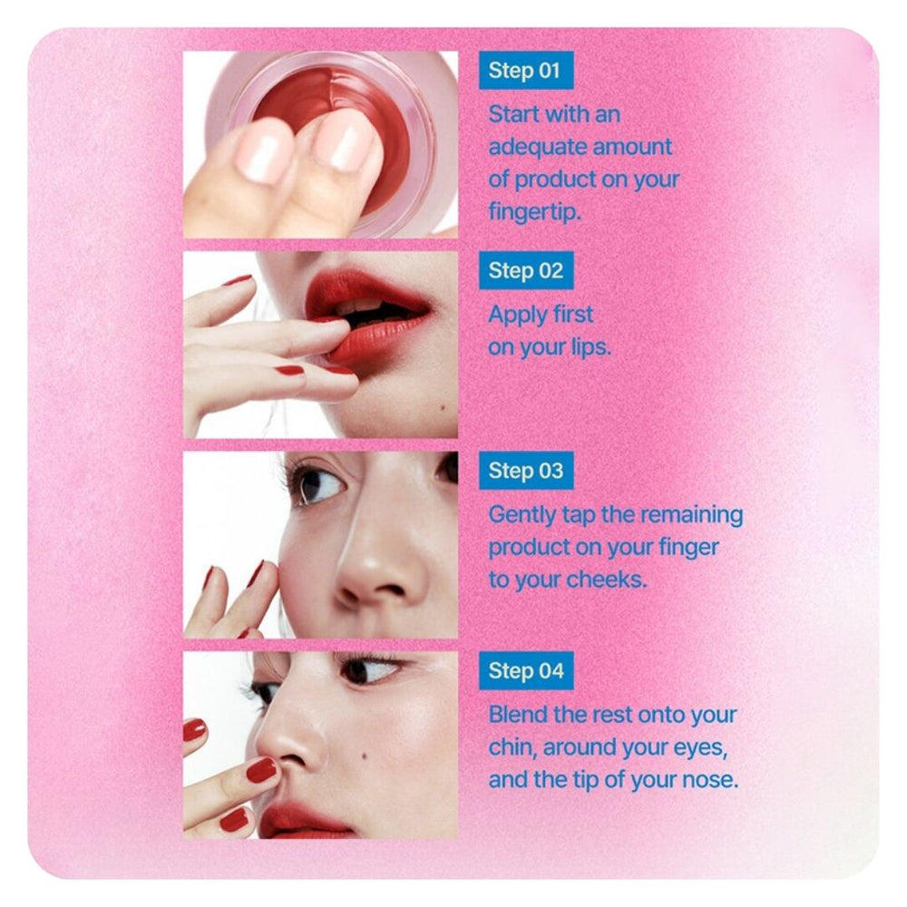 Fwee Lip & Cheek Blurry Pudding Pot 5g + Keyring (EXP. 2027)