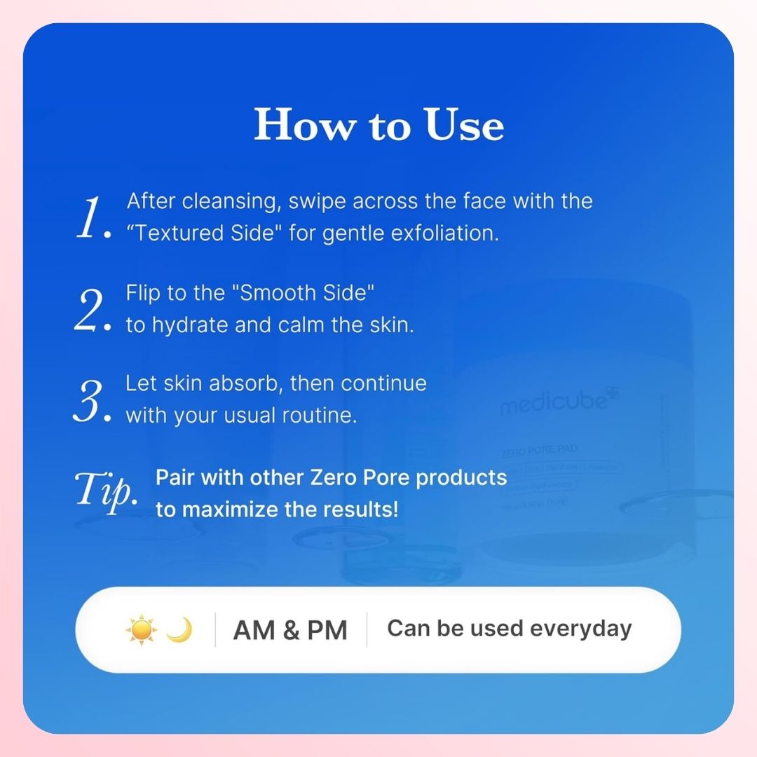 Medicube Zero Pore Pad 2.0 (70 PAD)