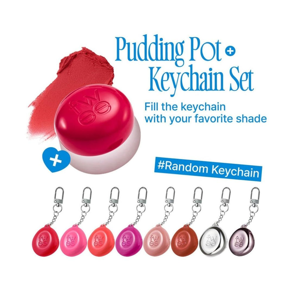 Fwee Lip & Cheek Blurry Pudding Pot 5g + Keyring (EXP. 2027)