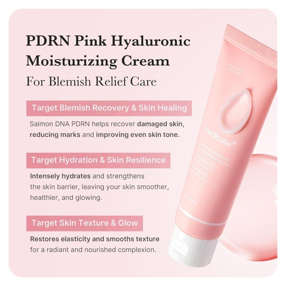 Medicube PDRN Pink Hyaluronic Moisturizing Cream 50ml