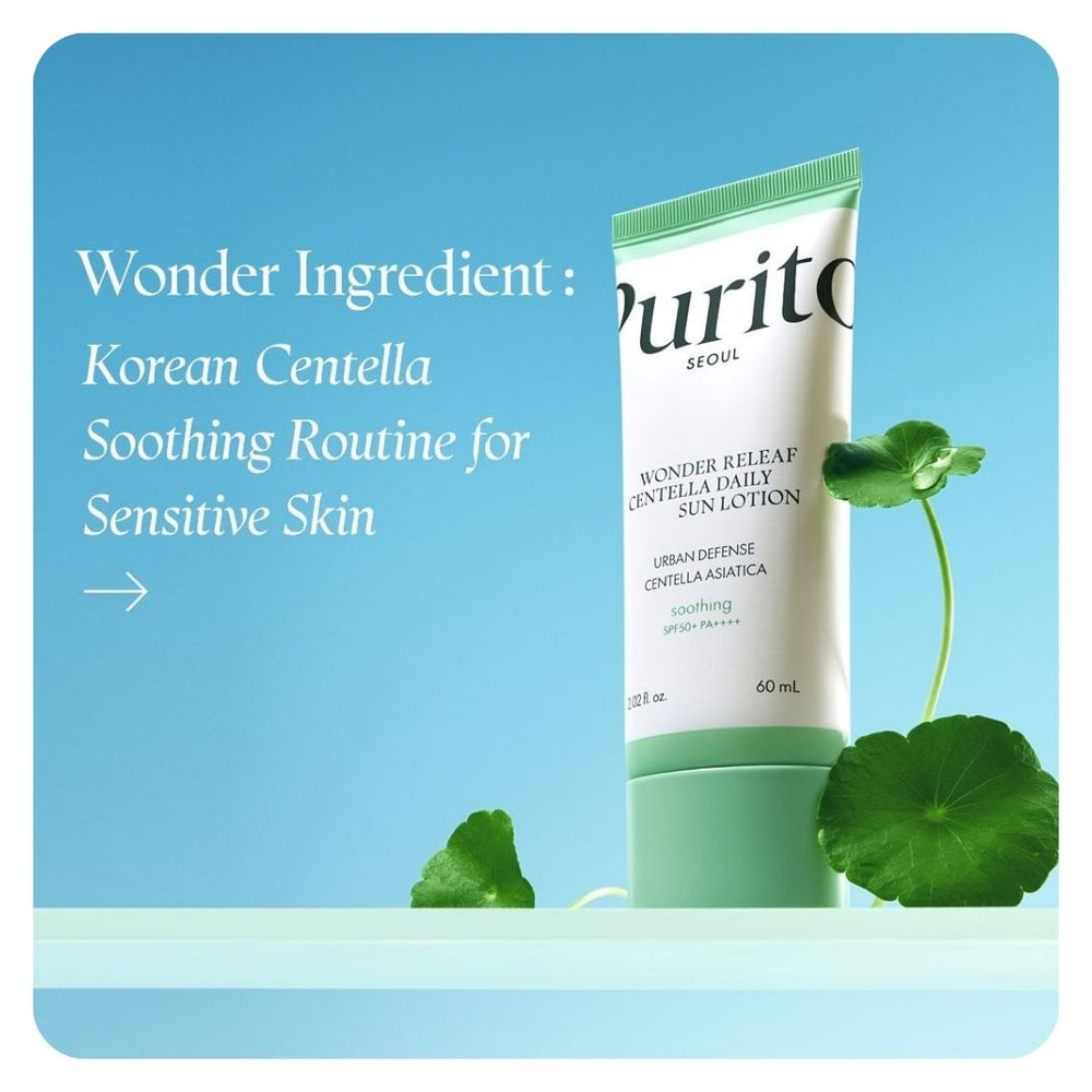 Purito Seoul Wonder Releaf Centella Daily Sun Lotion SPF50+ PA++++ 60ml
