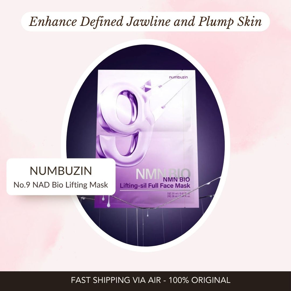 Numbuzin No. 9 NAD Bio Lifting-sil Full Face Pack Sheet