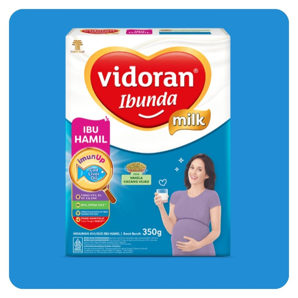 Vidoran Ibunda Cokelat / Vanila-Kacang Hijau 350g (EXP. 2027)