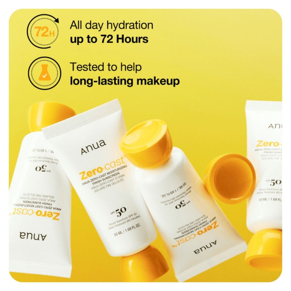 Anua Zero-cast Moisturizing Finish Sunscreen