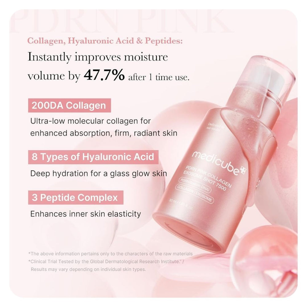 Medicube PDRN Pink Collagen Exosome Shot 2500 / 7500 30ml