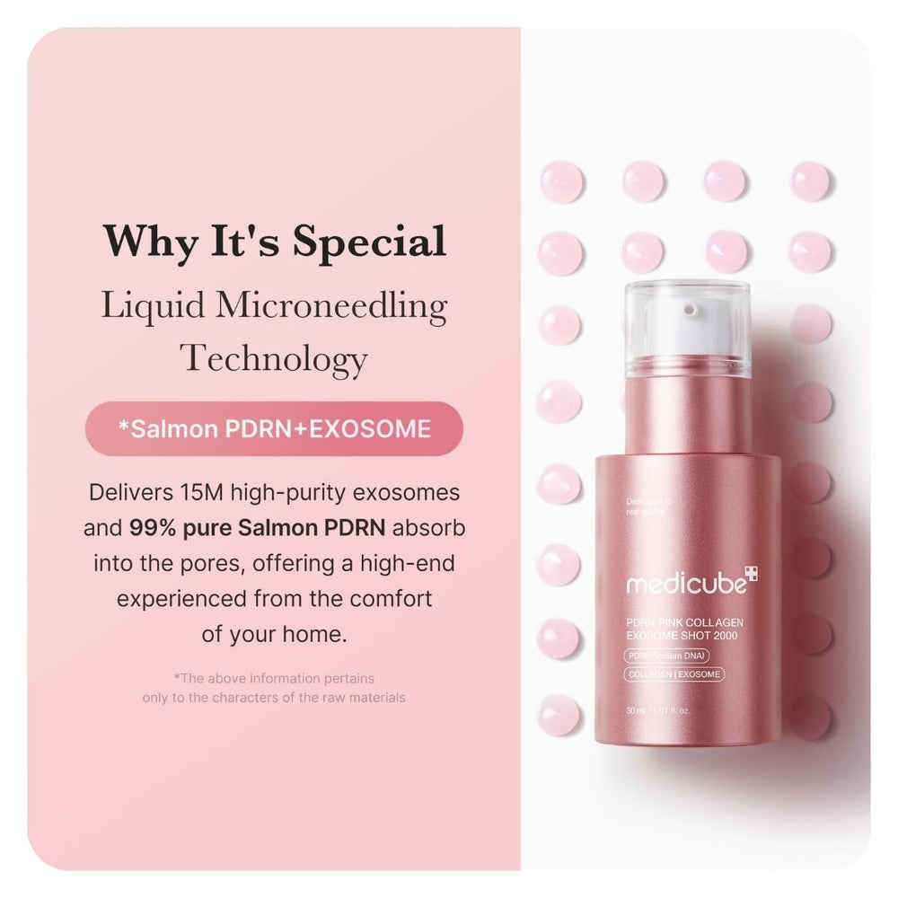 Medicube PDRN Pink Collagen Exosome Shot 2500 / 7500 30ml