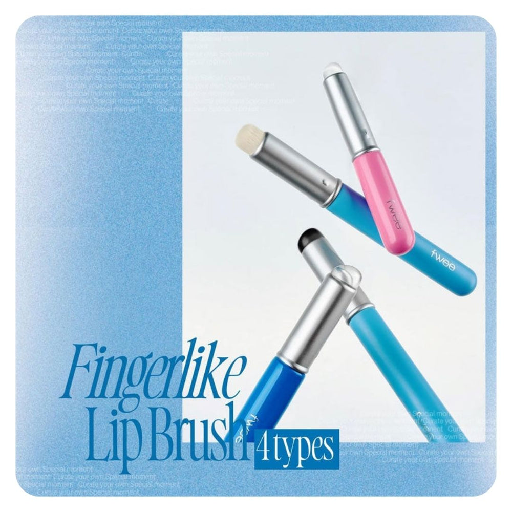 Fwee Fingerlike Lip Brush & Mini-Sized Silicone Lip Brush