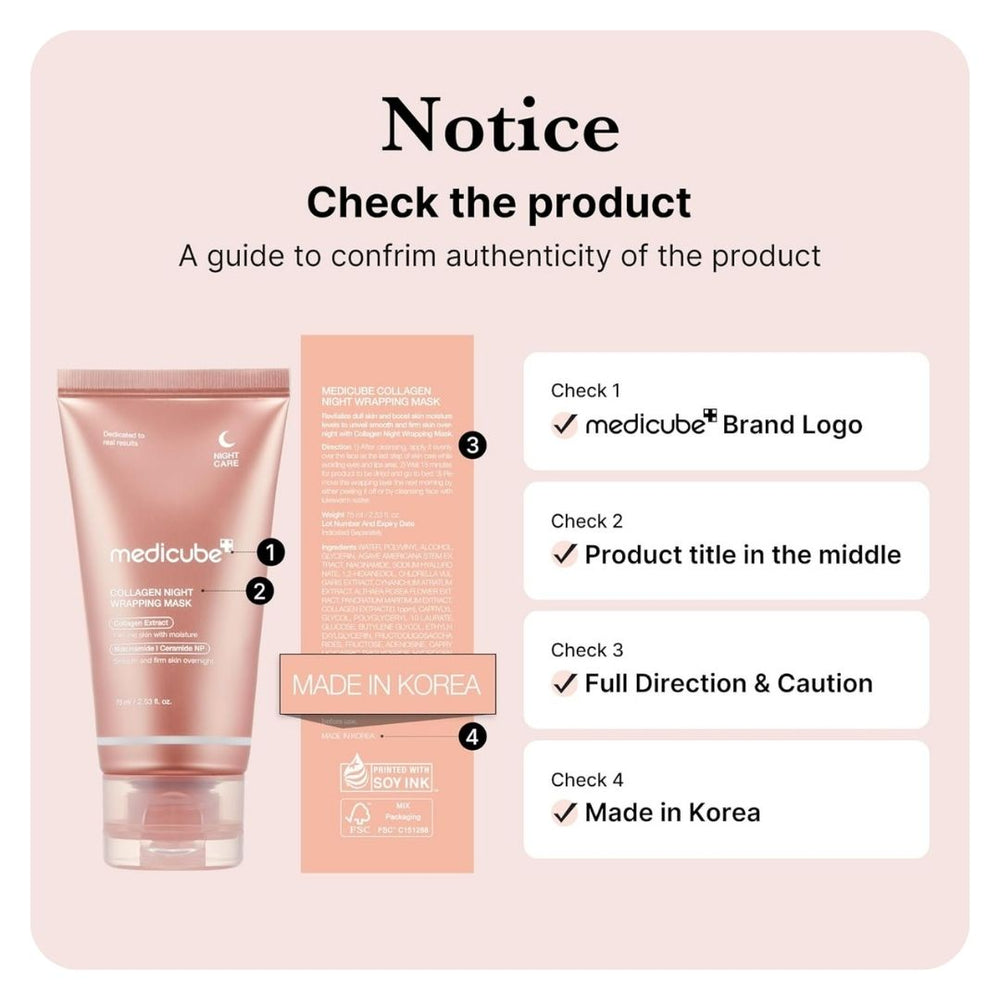 Medicube Collagen Night Wrapping Mask 75ml (EXP. 2028)