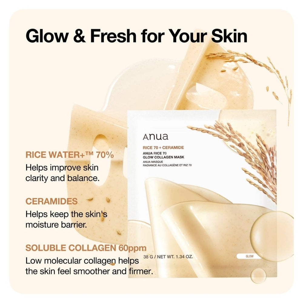 Anua Heartleaf 70 / Niacin 70 / Rice 70 Mask
