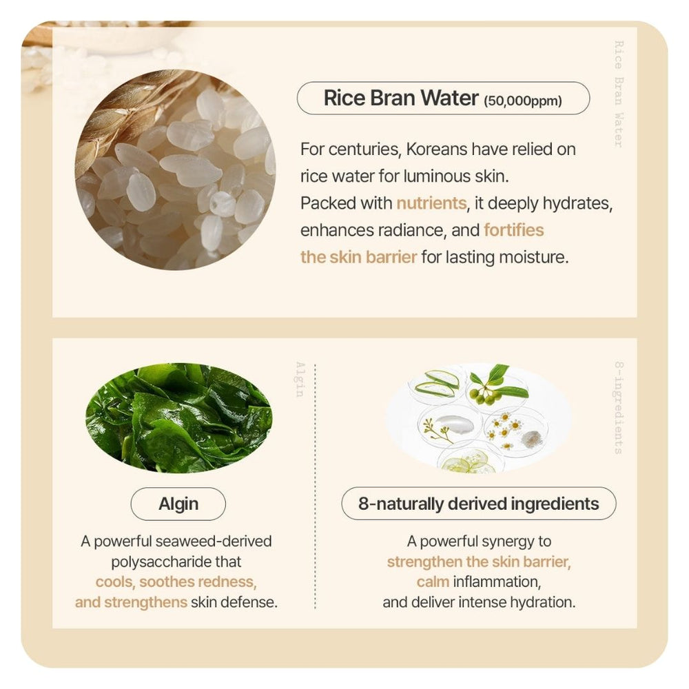 Fully Rice Dough Modeling Mask Sheet