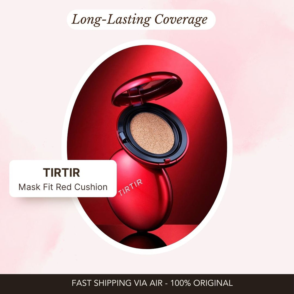 Tirtir Mask Fit Cushion Red / Orange AI Filter / Crystal Mesh