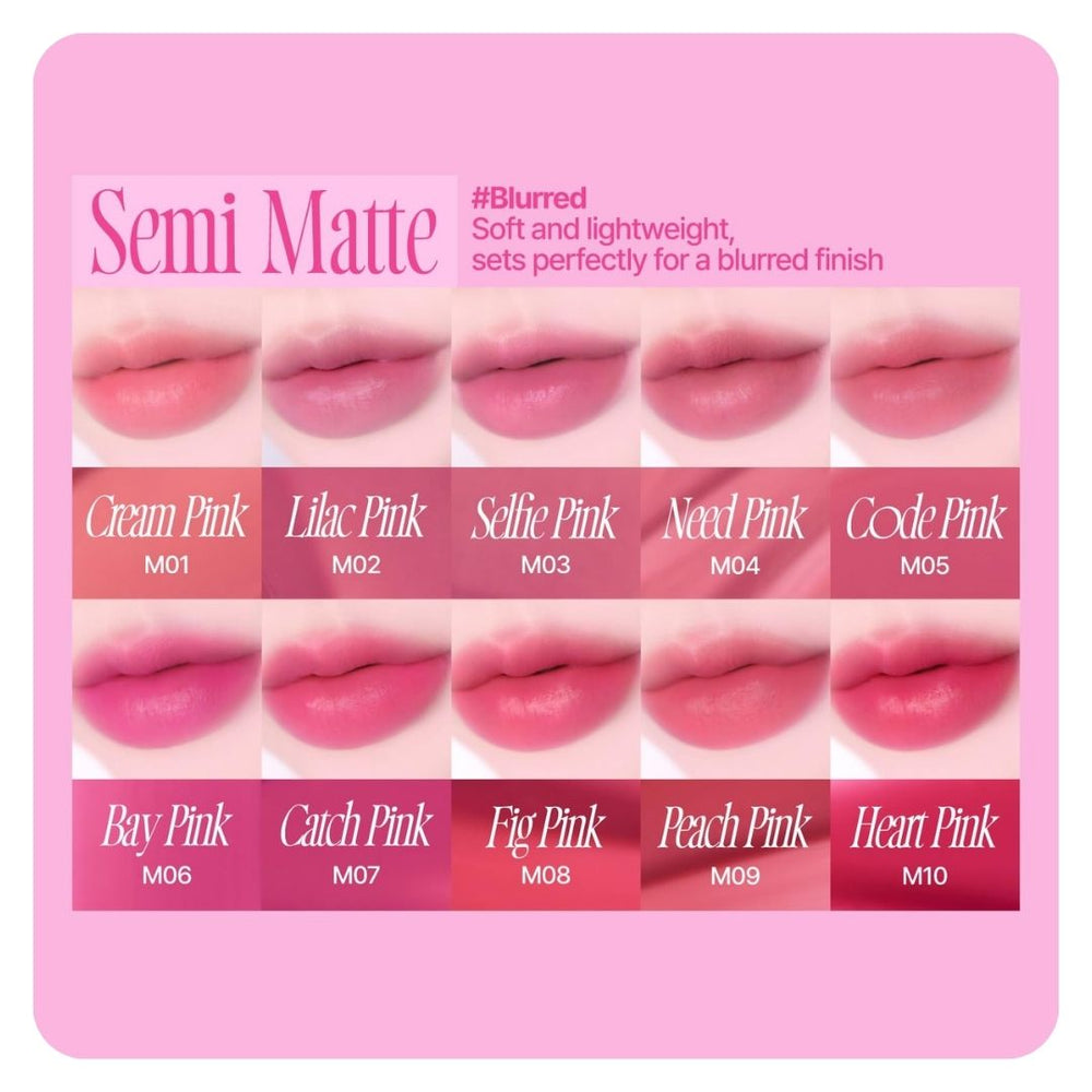 Fwee Pink Obsession Stay-Fit Lip Tint 3.8g