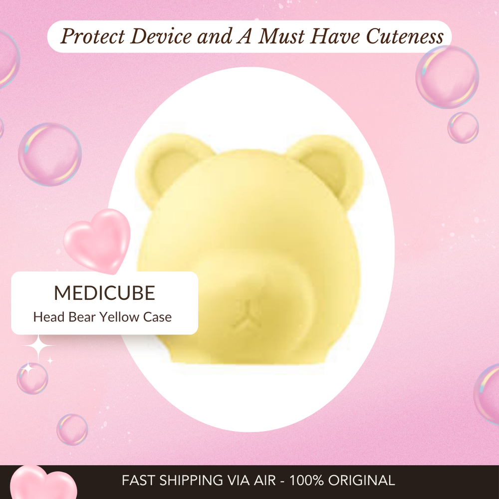 Medicube Booster Pro Yellow Bear Head Case