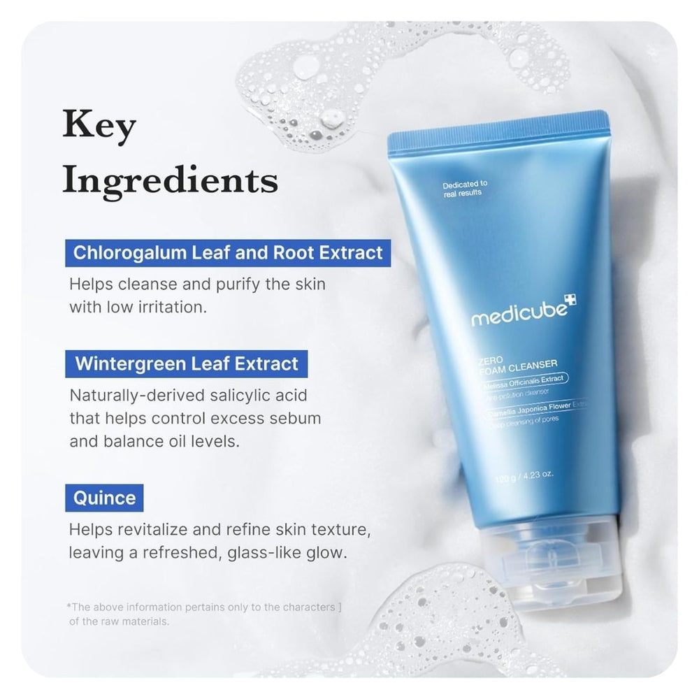 Medicube Zero Foam Cleanser 120g