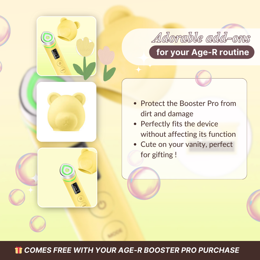 Medicube Booster Pro Yellow Bear Head Case