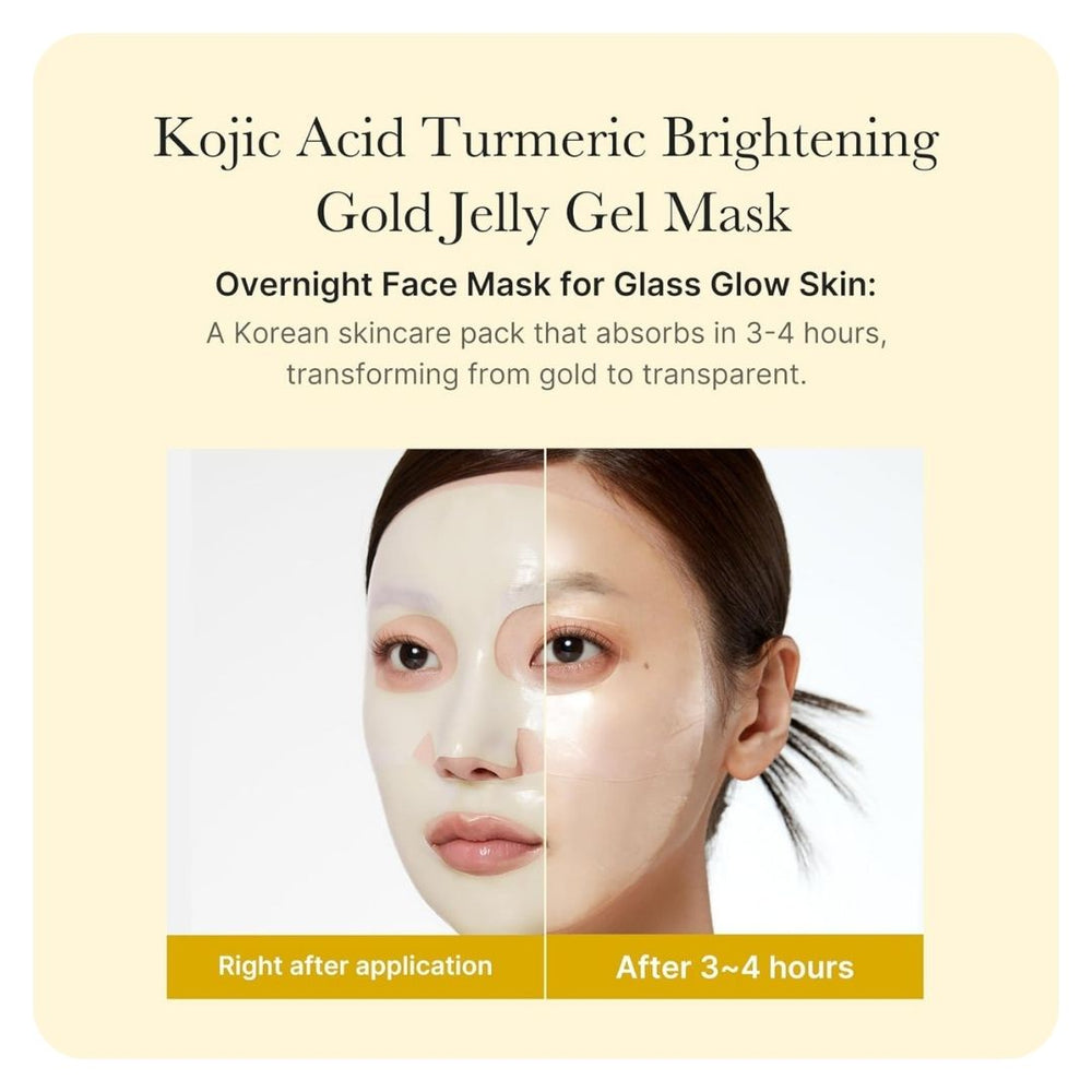 Medicube Kojic Acid Turmeric Gold Jelly Gel Mask