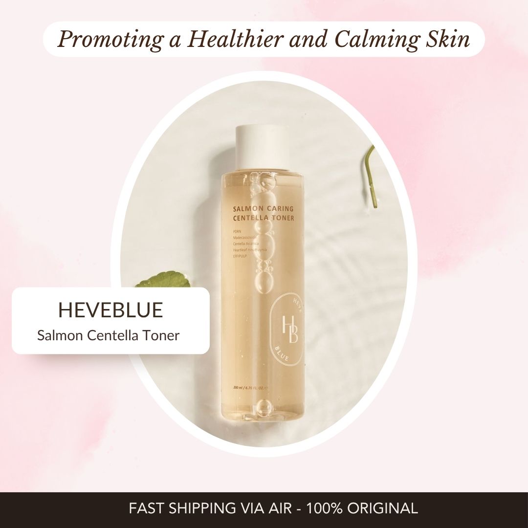 Heveblue Salmon Caring Centella Toner 200ml