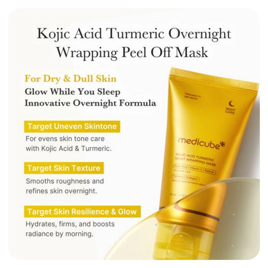 Medicube Kojic Acid Turmeric Night Wrapping Mask 75ml