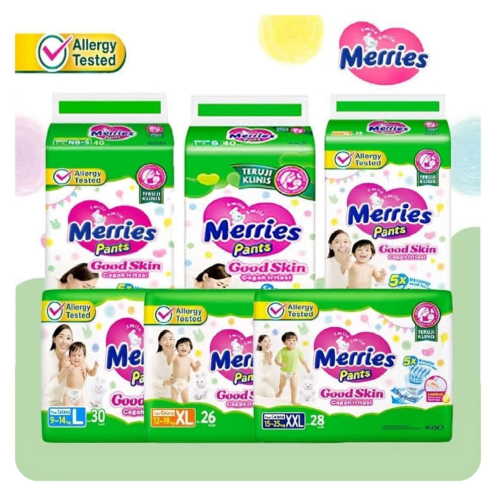 Merries Pants Good Skin Diapers