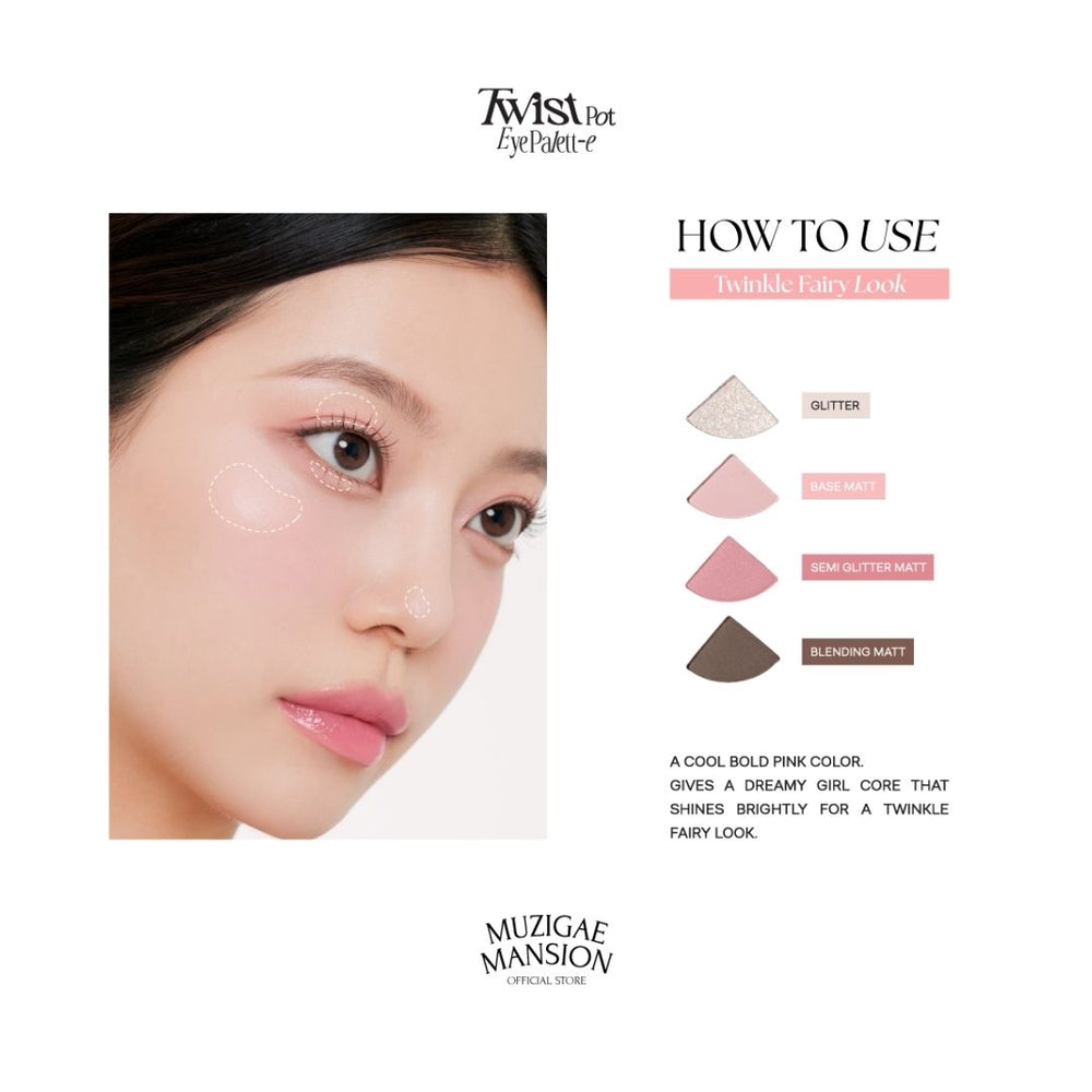 Muzigae Mansion Twist Pot Eye Palette