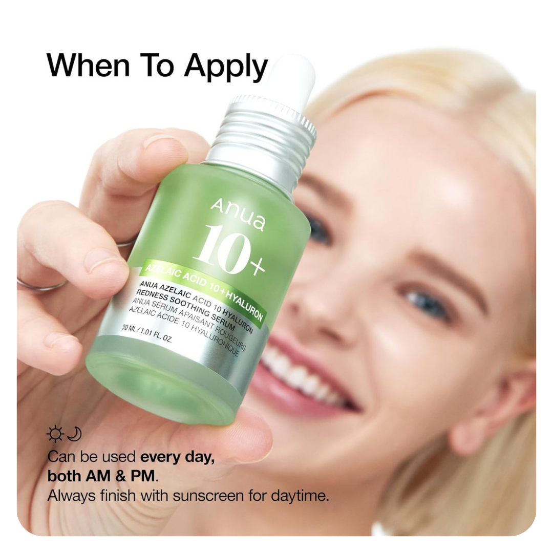 Anua Azelaic Acid 10 Hyaluron Redness Soothing Serum 30ml