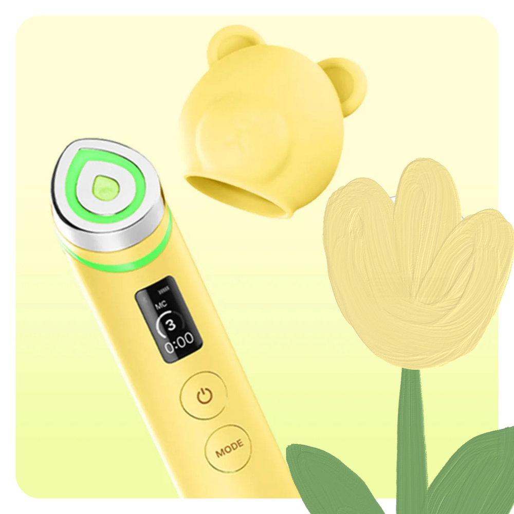 Medicube Booster Pro Yellow Bear Head Case
