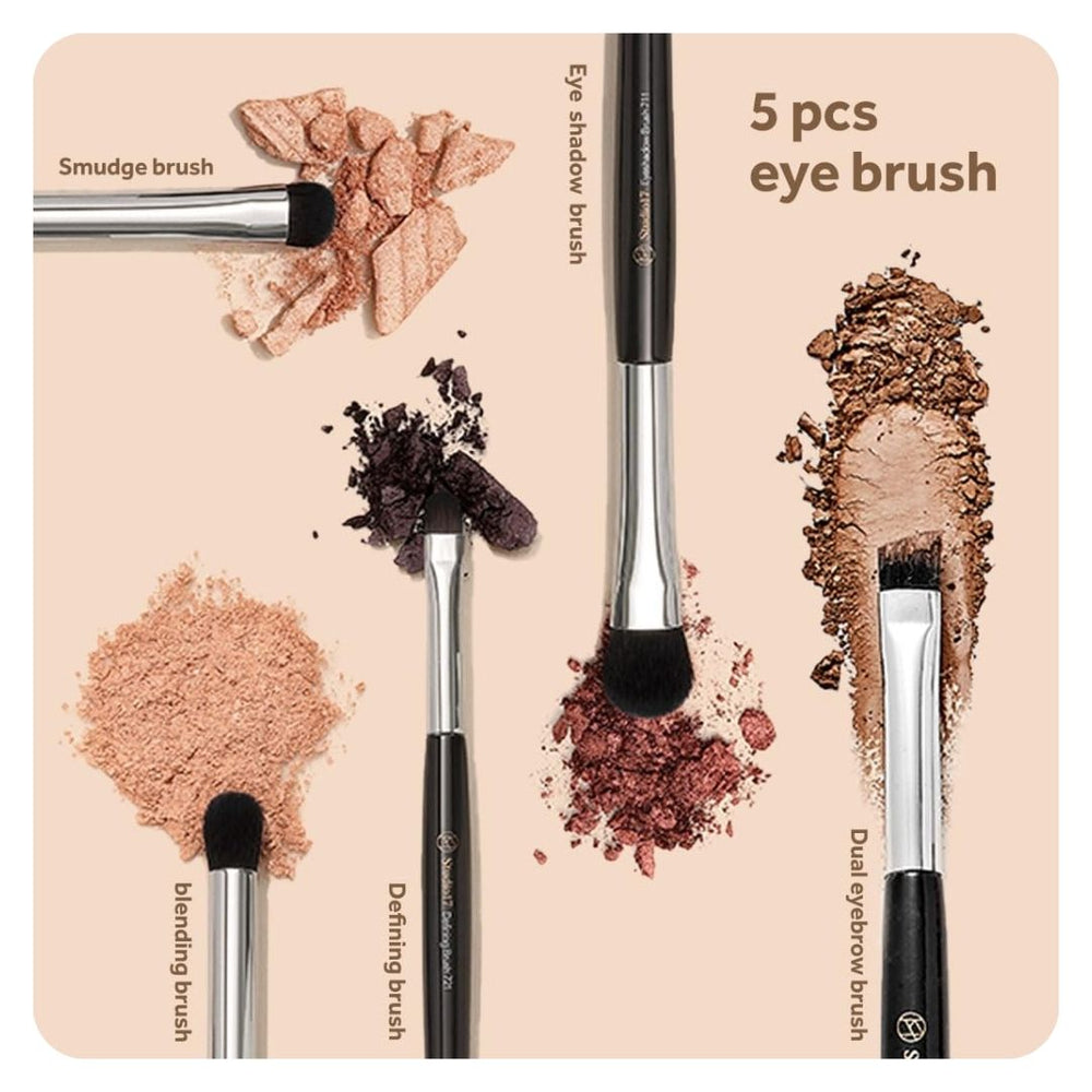 Studio17 Eye Makeup Brush Set / Makeup Spatula / Lip Brush / Lip Silicone