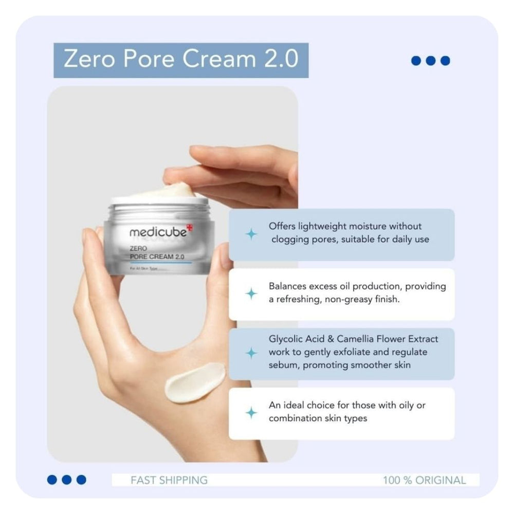 Medicube Zero Pore Cream 2.0 50ml