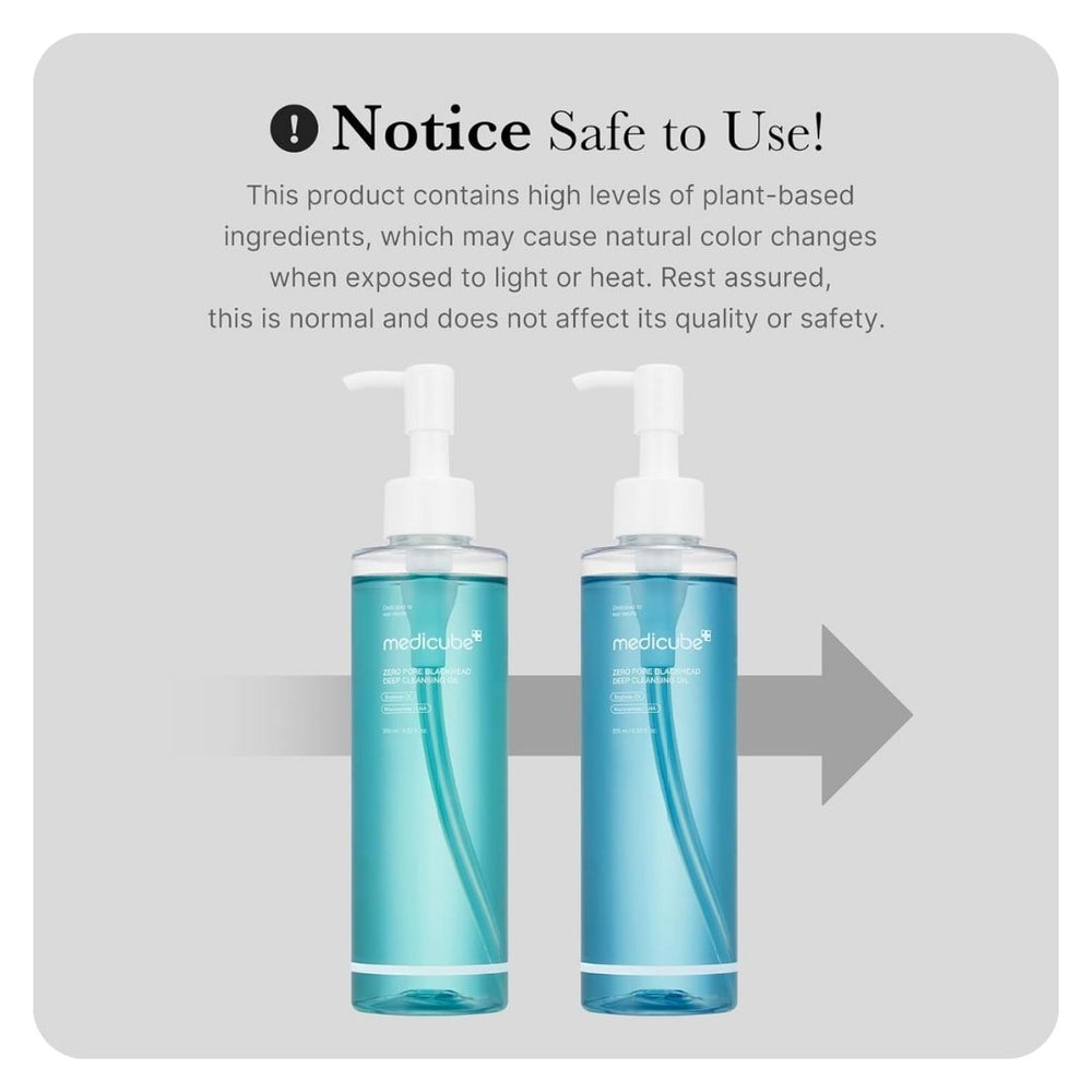 Medicube Zero Pore Blackhead Deep Cleansing Oil 205ml