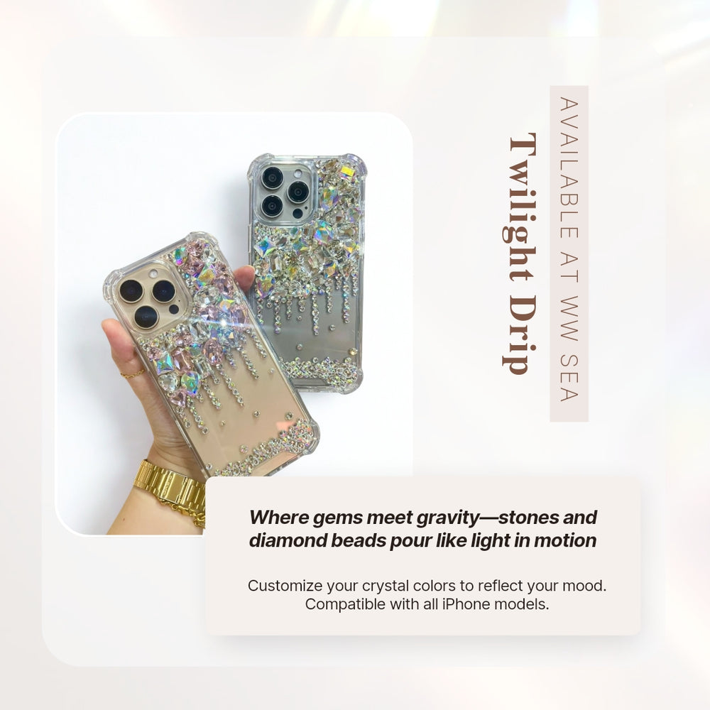 Handmade High-End Crystal Phone Case