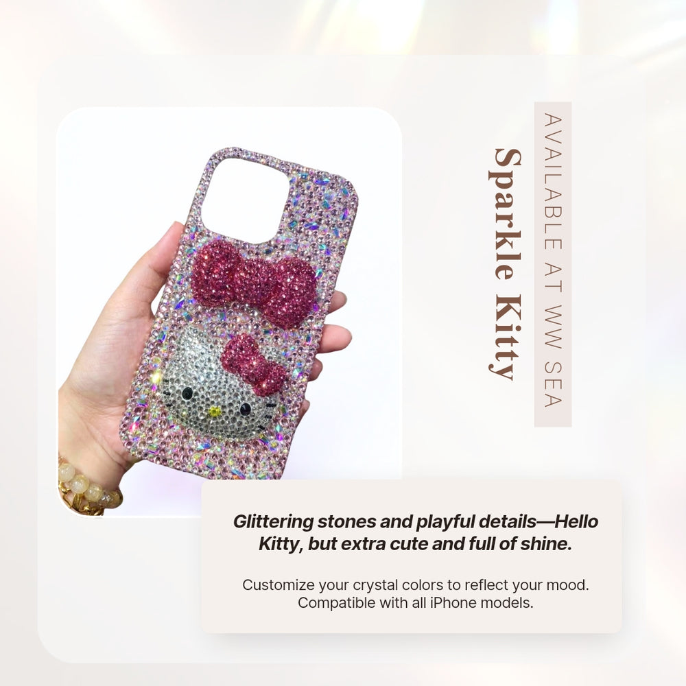 Handmade High-End Crystal Phone Case