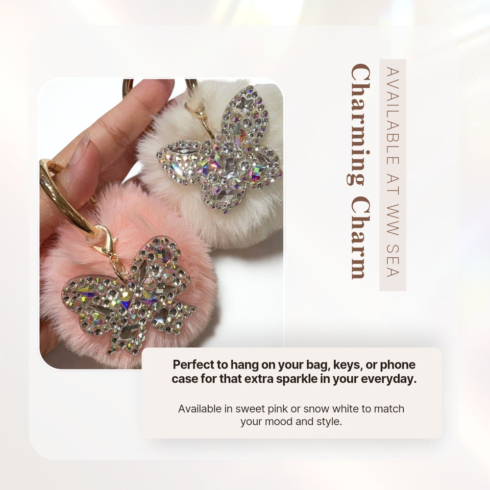 Crystal Phone Strap Handmade