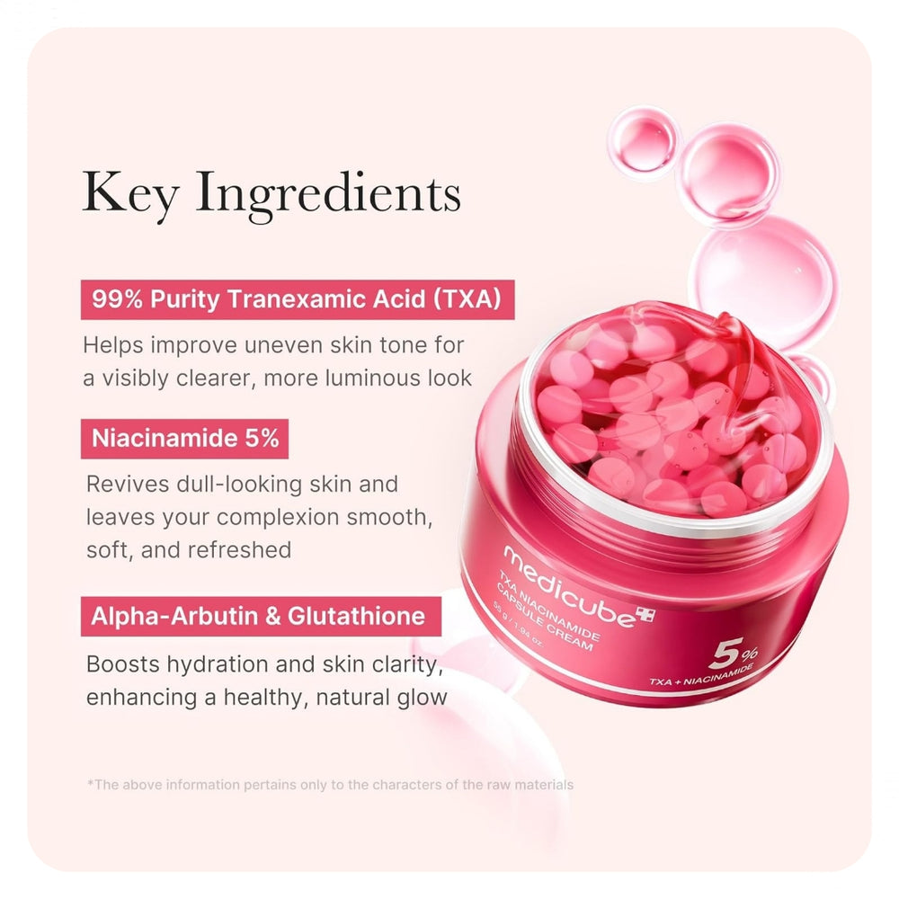 Medicube TXA Niacinamide Capsule Cream 55g