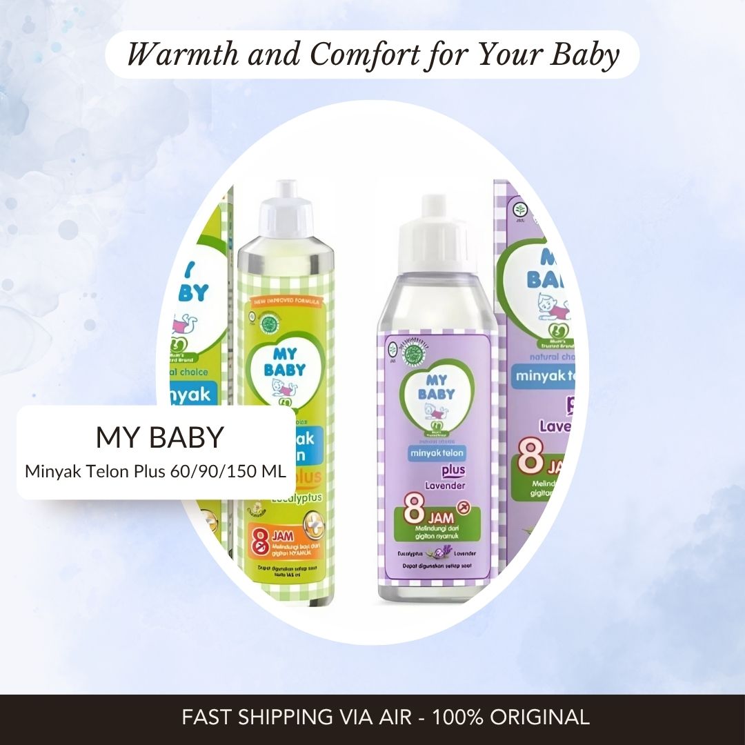 My Baby Minyak Telon Plus Eucalyptus & Lavender