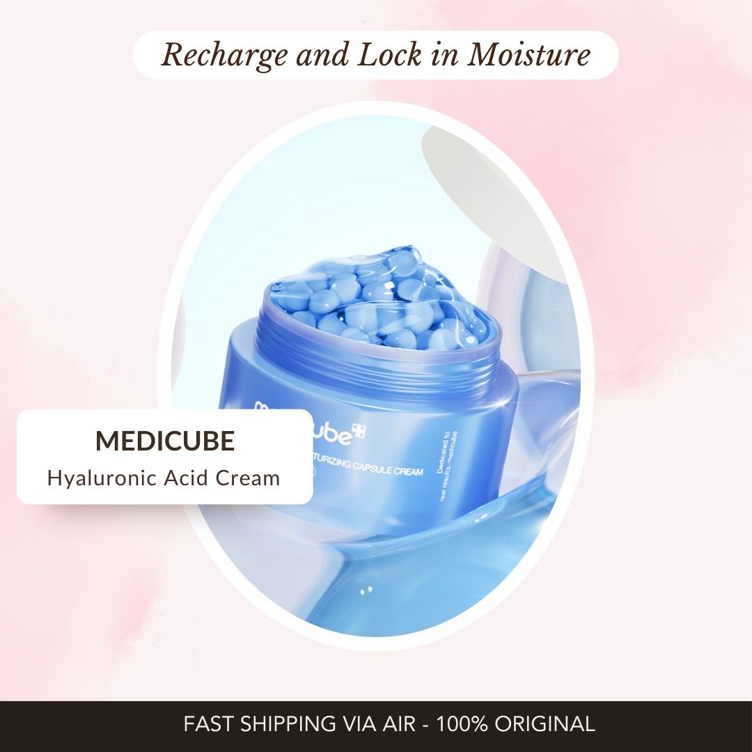 Medicube Hyaluronic Moisturizing Capsule Cream 55g
