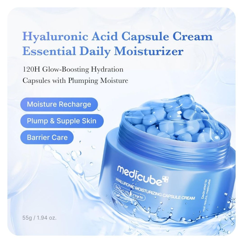Medicube Hyaluronic Moisturizing Capsule Cream 55g