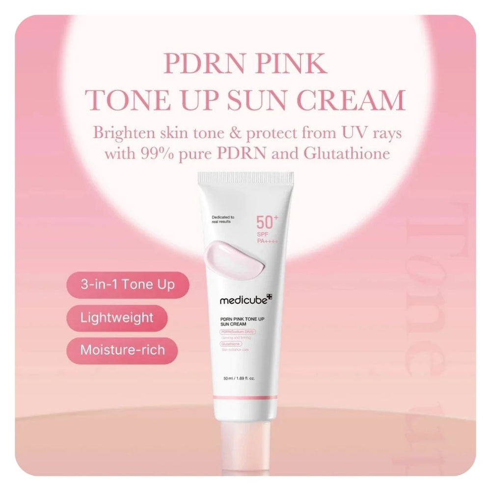 Medicube Pdrn Pink Tone Up Sun Cream 50 ml
