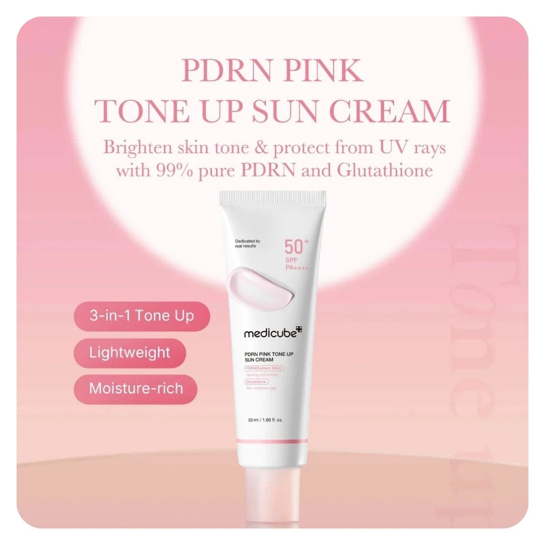 Medicube Pdrn Pink Tone Up Sun Cream 50 ml