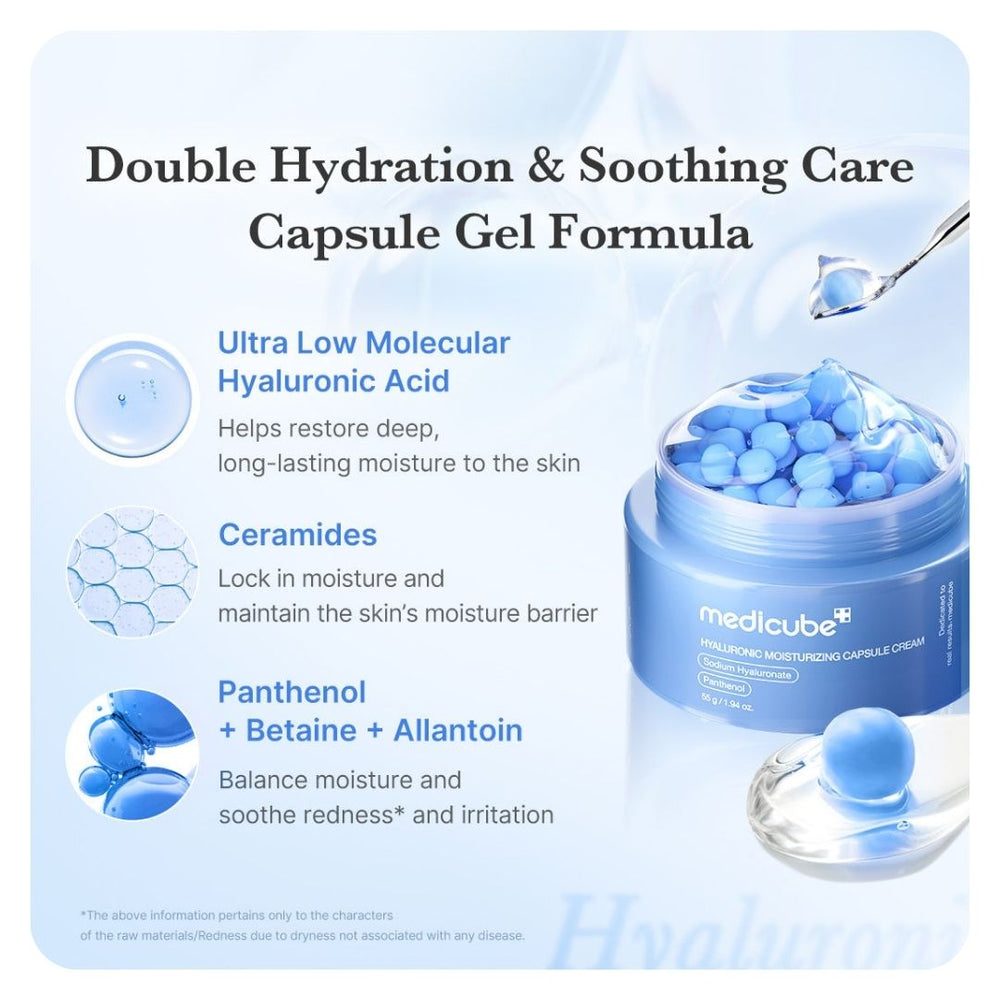 Medicube Hyaluronic Moisturizing Capsule Cream 55g