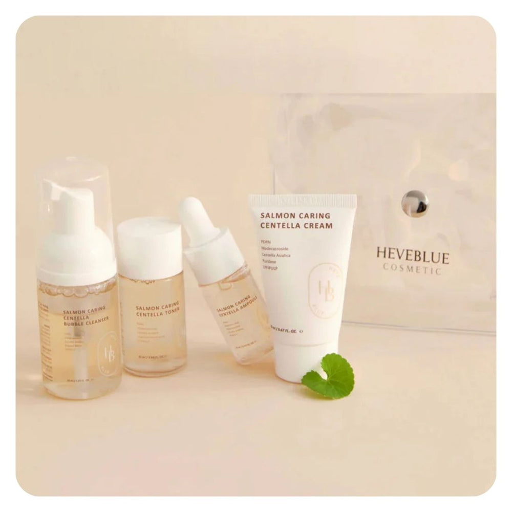 Heveblue Salmon Caring Centella Special Travel Kit